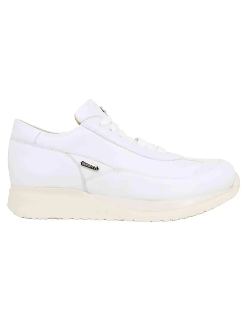 Sneakers uomo in pelle bianca Uomo GU65700T 1