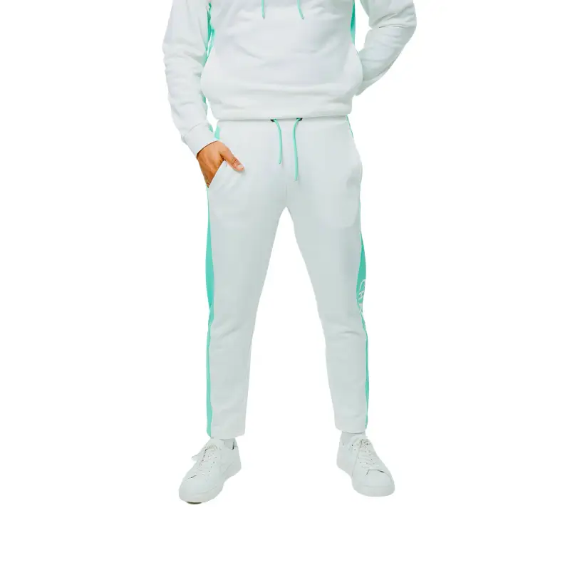 Pantaloni da jogging bicolore in cotone misto Chabrand