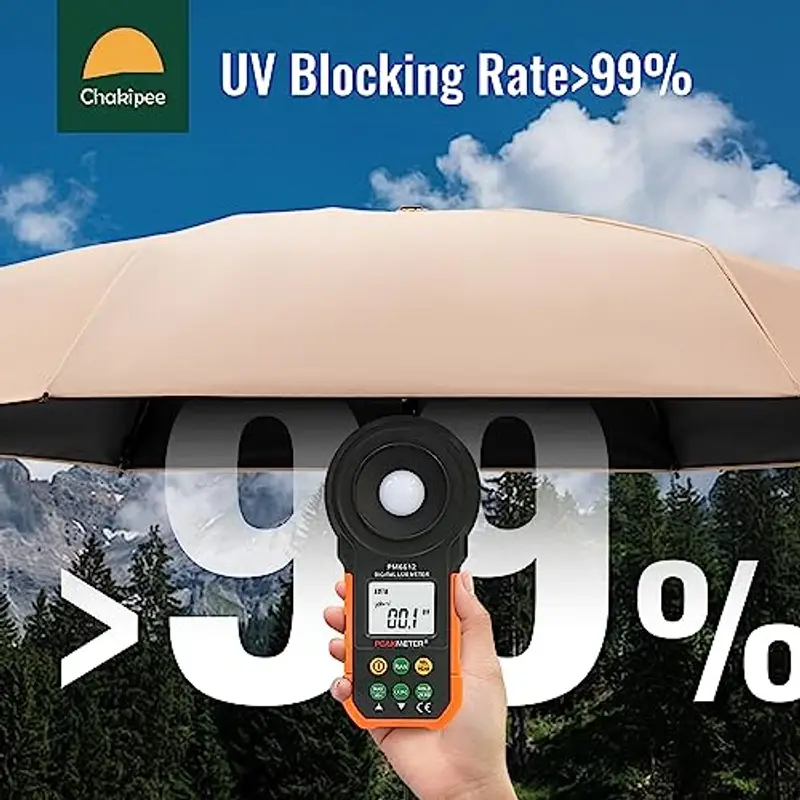 Chakipee Mini Regenschirm Klein Taschenschirm Mit 6 Rippen kompakt Faltbar Leicht Im Freien UV Schutz Regenschirme Schirm für Sonne und Regen Rosa miniatura 2