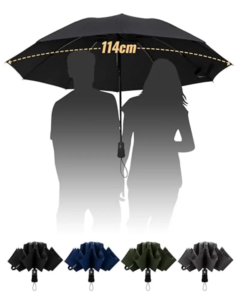 Chakipee Ombrelli Uomo Nero 787288