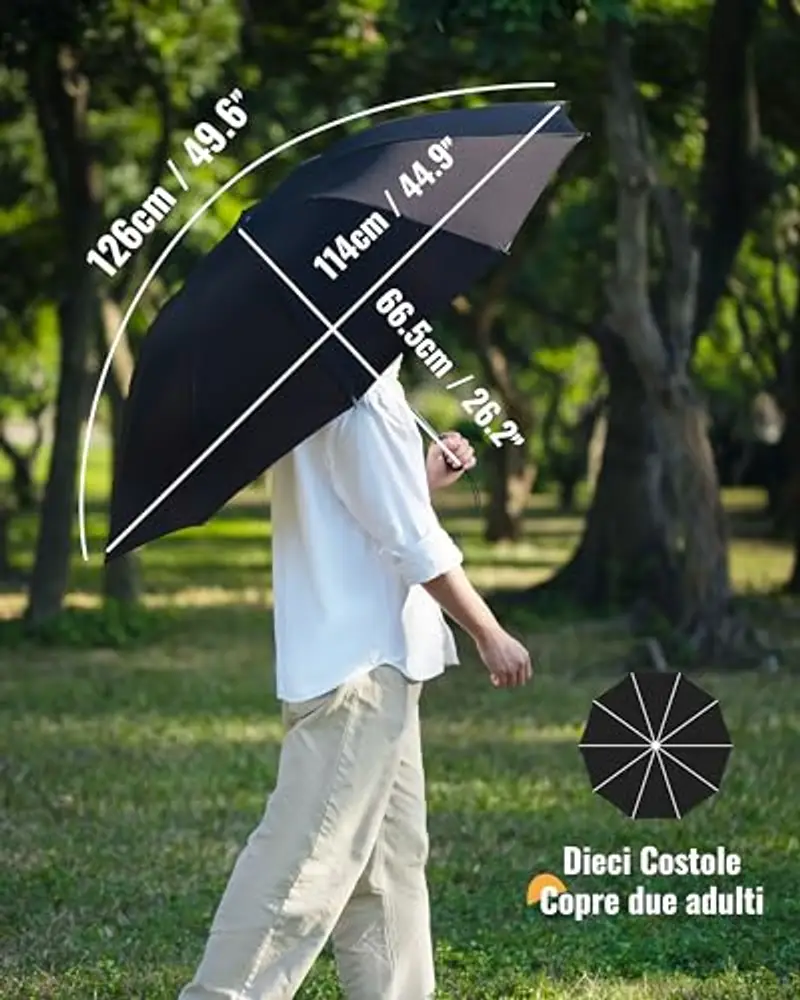 Chakipee Ombrelli Donna Nero 787288 miniatura 2