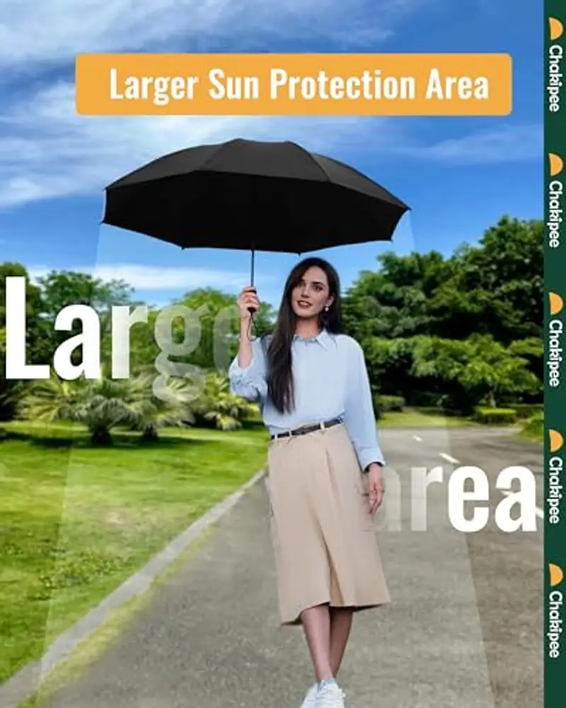 Chakipee Ombrelli Donna Nero 787041 miniatura 2