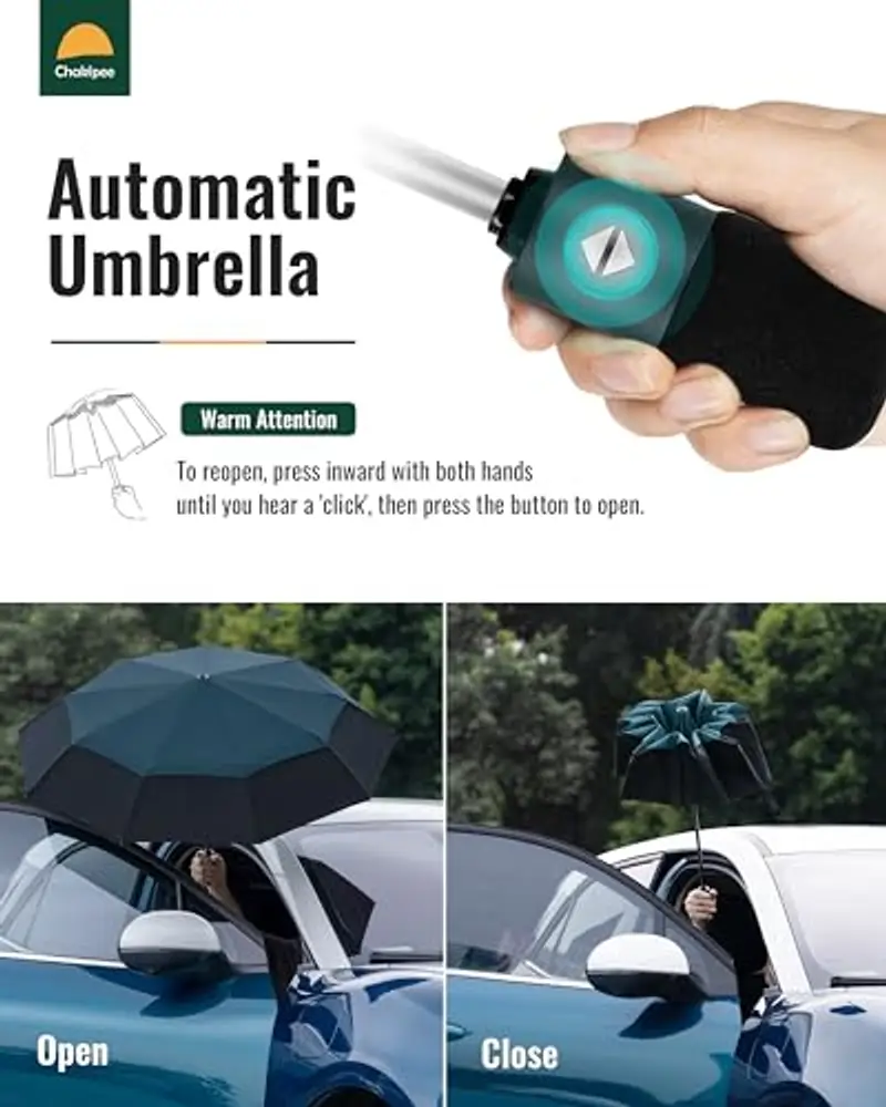 Chakipee Ombrelli Uomo Blu 1599442 miniatura 2