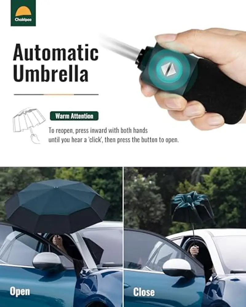 Chakipee Ombrelli Uomo Blu 1599448 miniatura 2