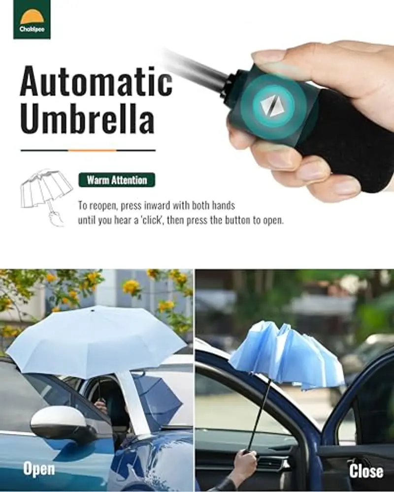 Chakipee Ombrelli Uomo Blu 1599369 miniatura 2