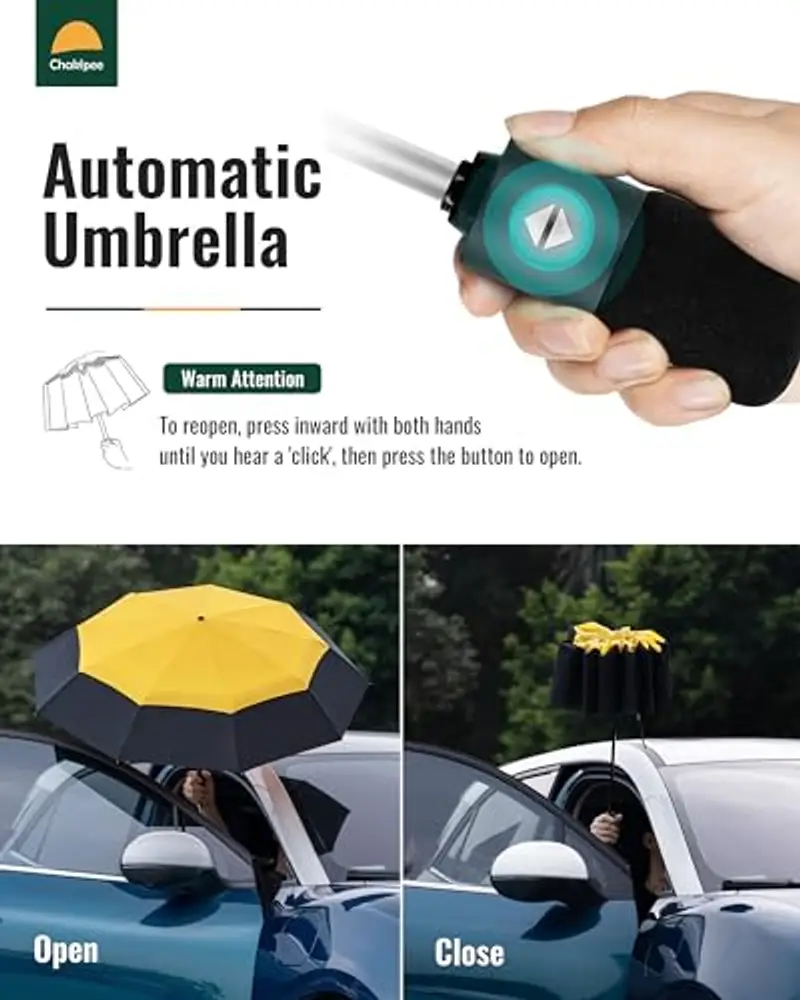 Chakipee Ombrelli Uomo Giallo 1599435 miniatura 2