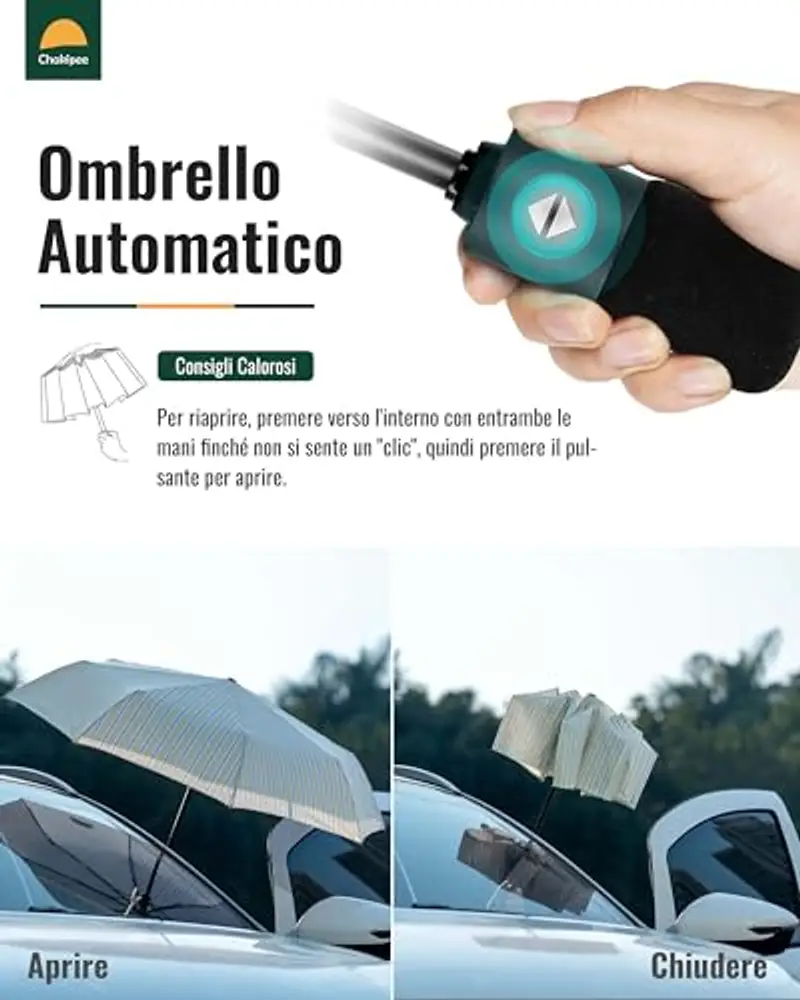 Chakipee Ombrelli Uomo Viola 1599374 miniatura 2