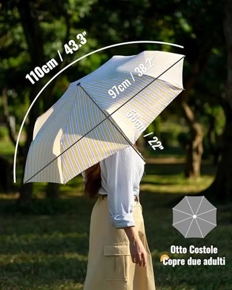 Chakipee Ombrelli Uomo Viola 1599374 miniatura 3