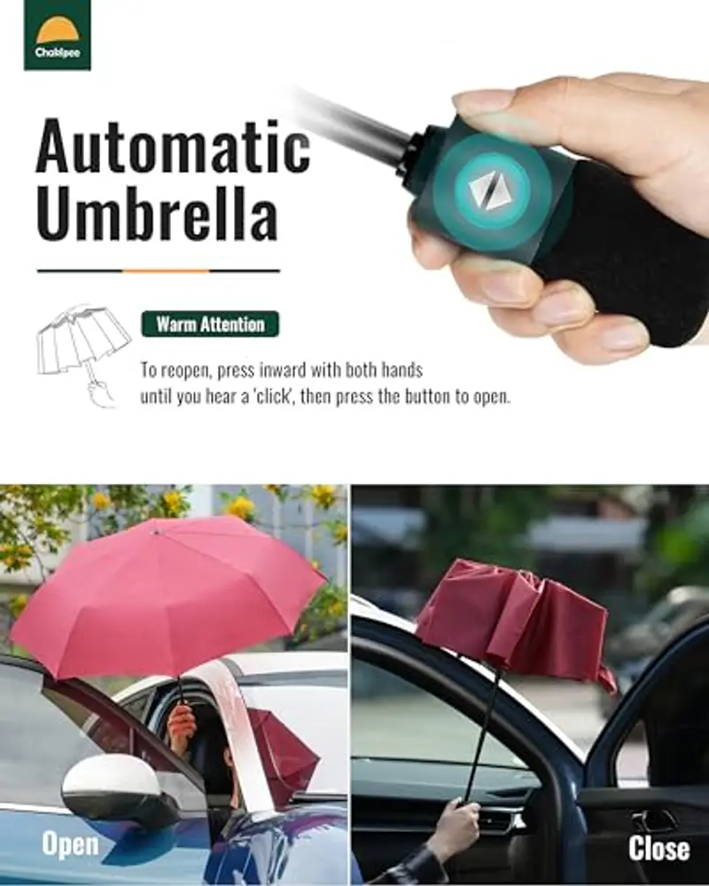 Chakipee Ombrelli Uomo Rosso 1599370 miniatura 2