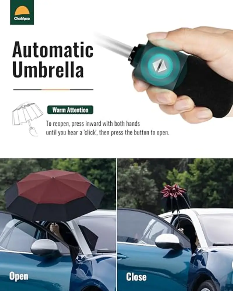 Chakipee Ombrelli Uomo Rosso 1599446 miniatura 2