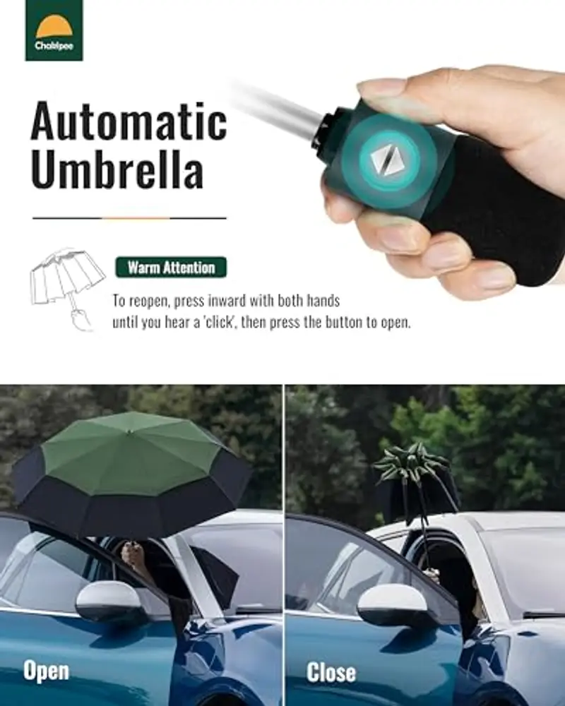 Chakipee Ombrelli Uomo Verde 1599440 miniatura 2