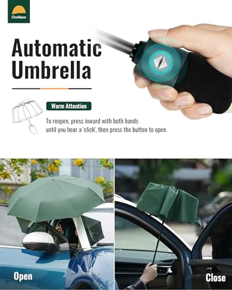 Chakipee Ombrelli Uomo Verde 1599372 miniatura 2