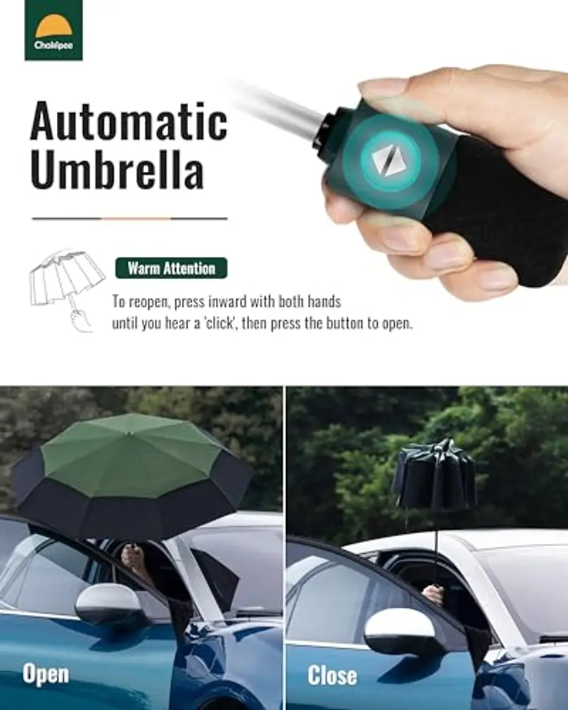 Chakipee Ombrelli Uomo Verde 1599444 miniatura 2