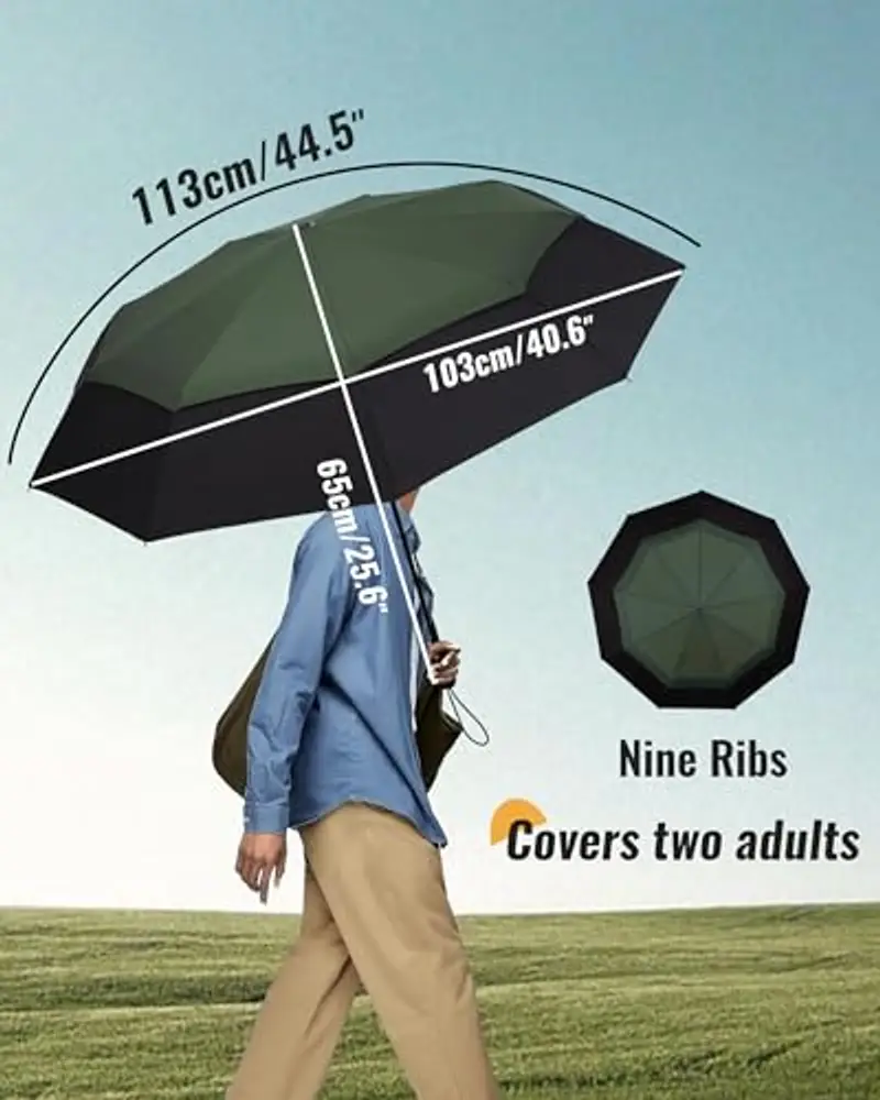 Chakipee Ombrelli Uomo Verde 1599444 miniatura 3