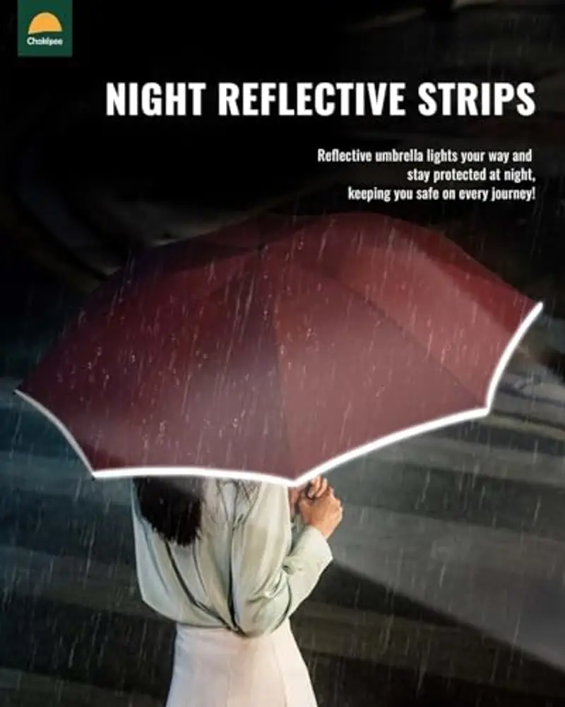 Chakipee Ombrelli Uomo Rosso 2100035 miniatura 2