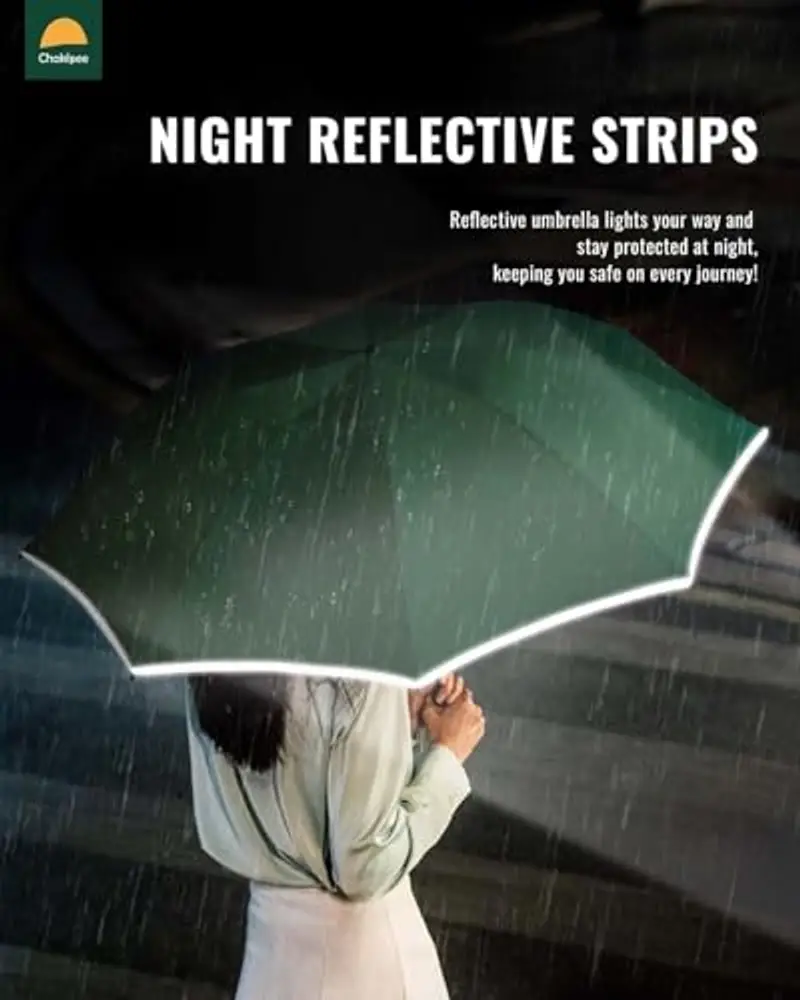 Chakipee Ombrelli Uomo Verde 2100028 miniatura 2