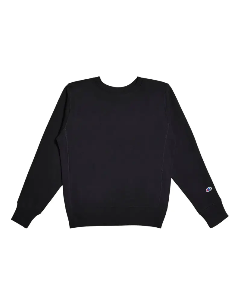 Champion Made in USA crewneck sweater Felpa girocollo americana - black S