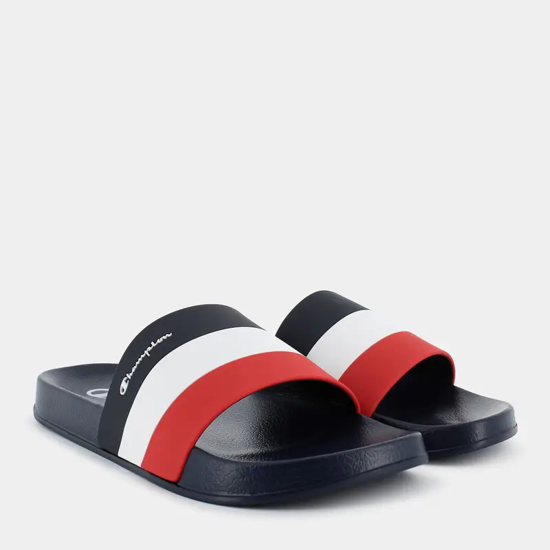 Ciabatte Champion da Uomo, blu miniatura 2