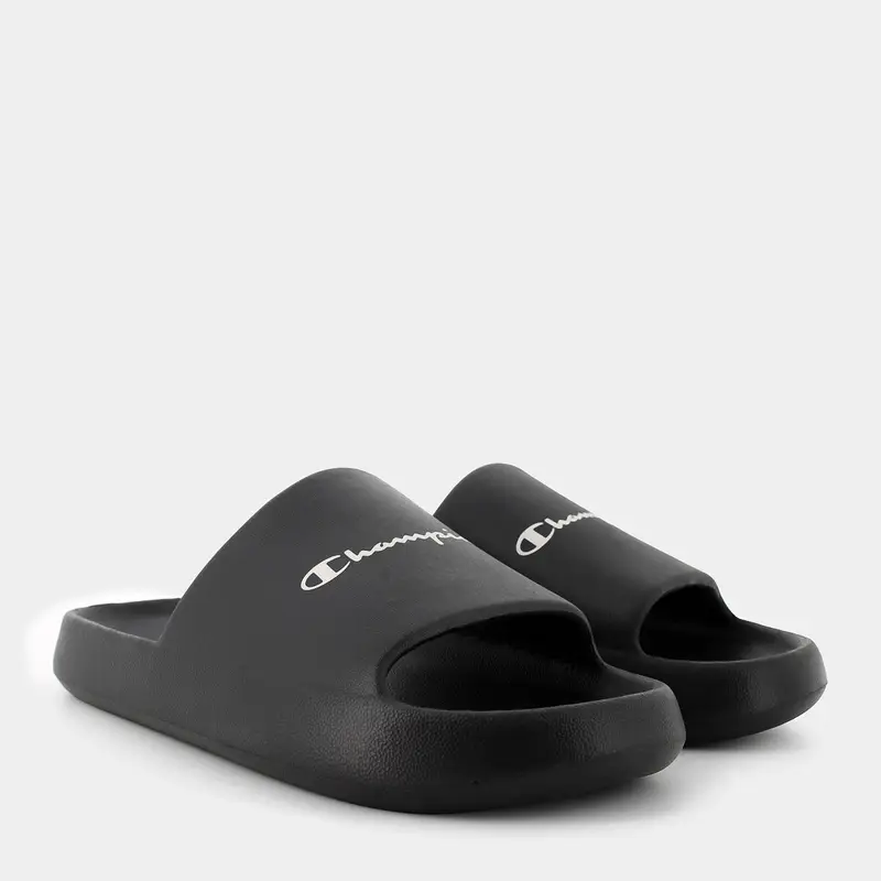 Ciabatte Champion da Uomo, nero miniatura 2