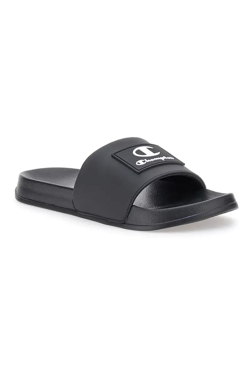 Ciabatte Nere Con Fascia Champion Arubo Box Slide [NERO] miniatura 2