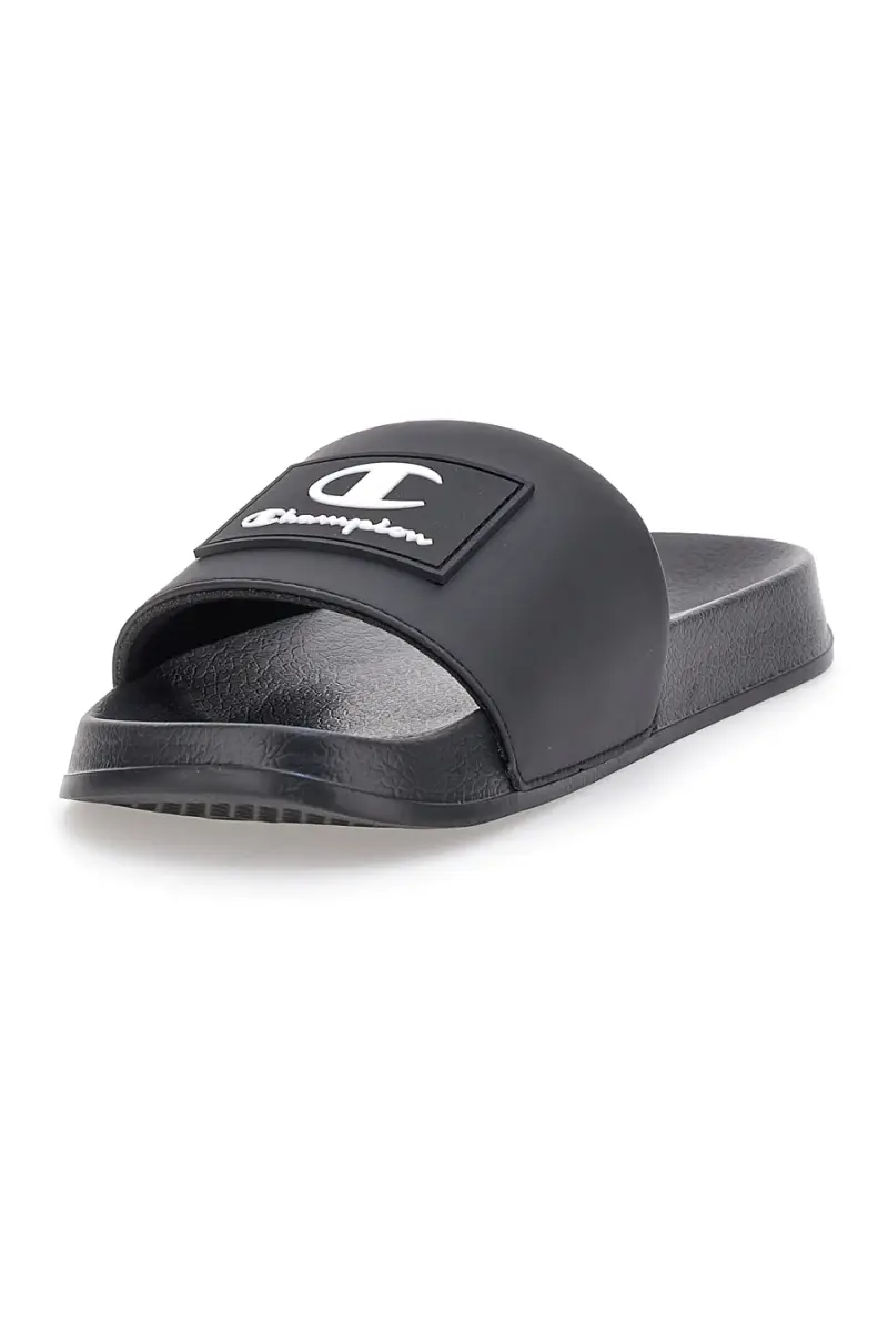 Ciabatte Nere Con Fascia Champion Arubo Box Slide [NERO] miniatura 3