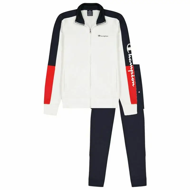 Completo Sportivo per Adulti Champion Full Zip Suit Bianco | Champion Multi