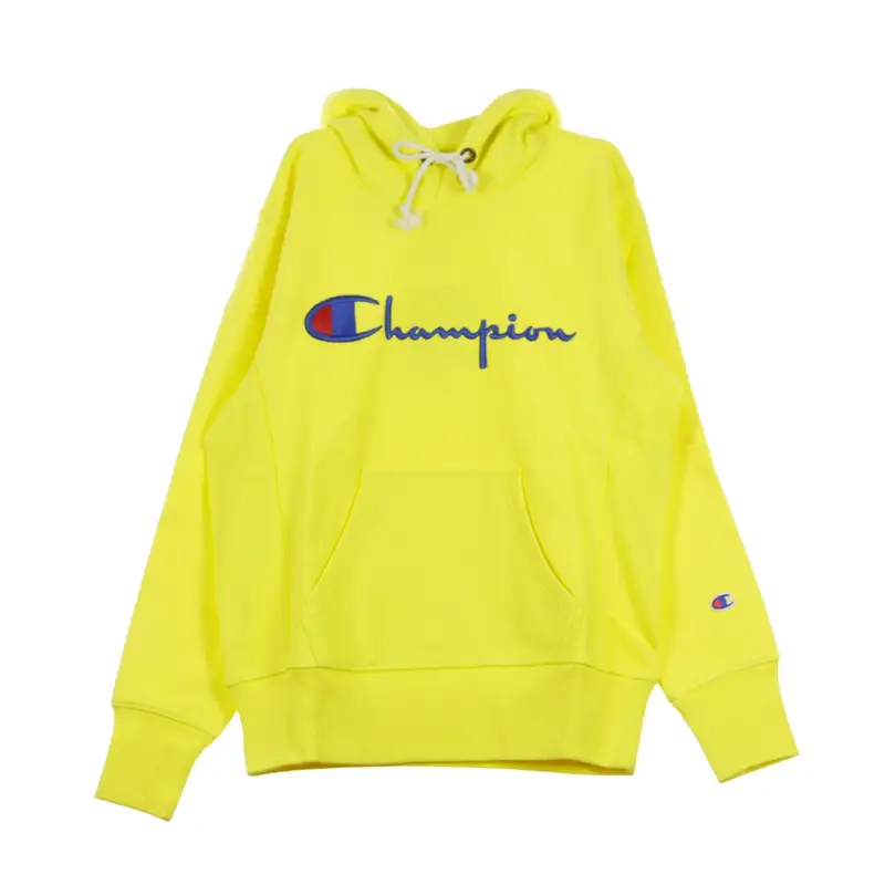 Felpa Cappuccio Uomo Hooded Sweatshirt Yellow
