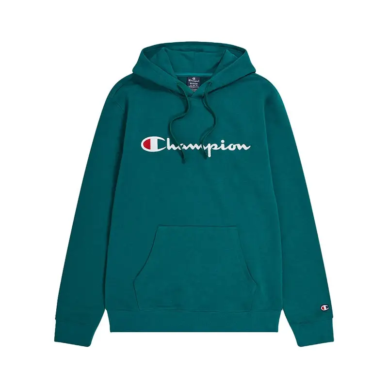Felpa Con Cappuccio Big Logo Verde Uomo S