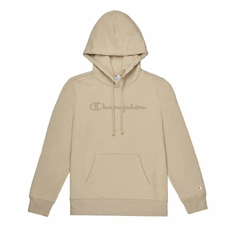 Felpa con Cappuccio Donna Champion Beige | Champion