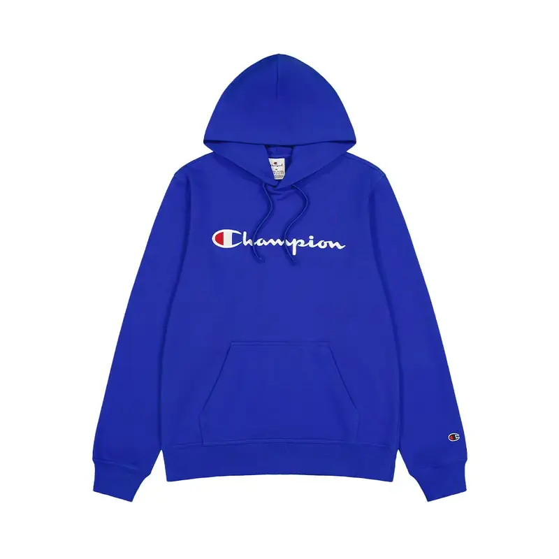 Felpa Con Cappuccio Logo Blu Uomo S