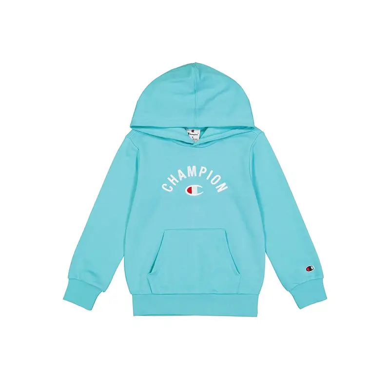 Felpa Con Cappuccio Logo New Azzurro Bambino XL