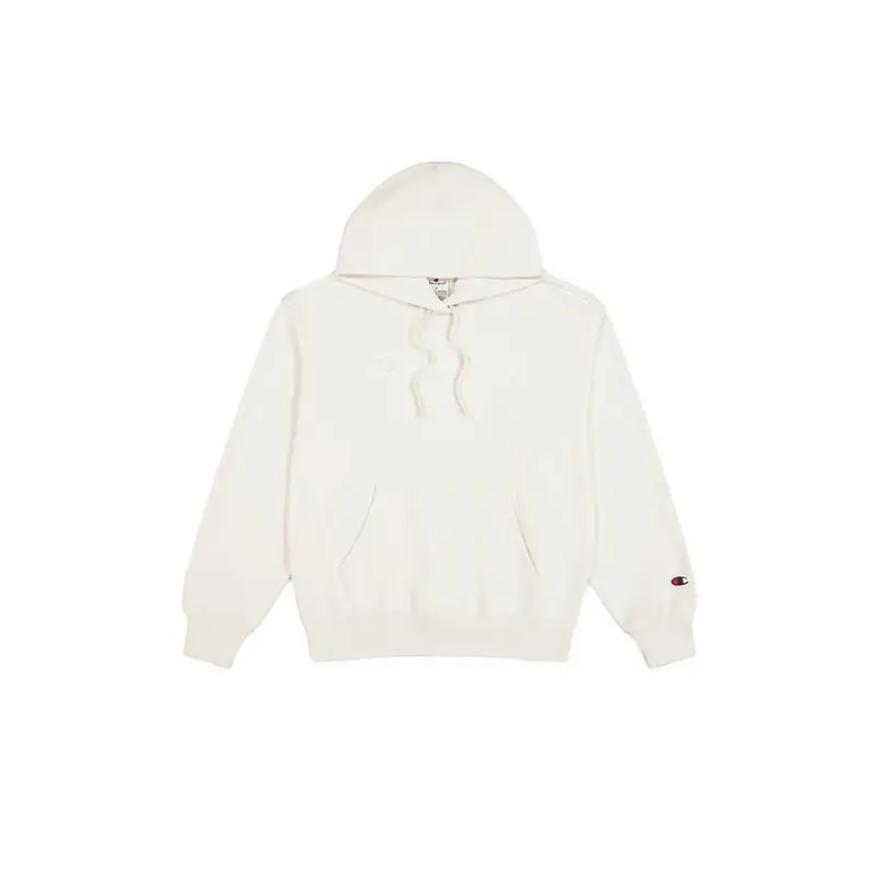 Felpa Con Cappuccio Tono Su Tono Panna Donna S