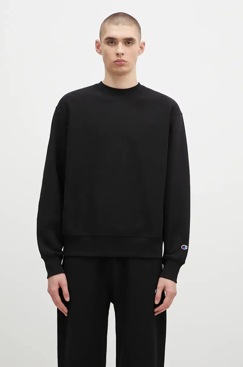 felpa Crewneck Sweatshirt uomo colore nero 220707