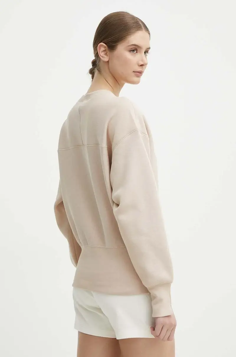 felpa donna colore beige 117345 miniatura 3