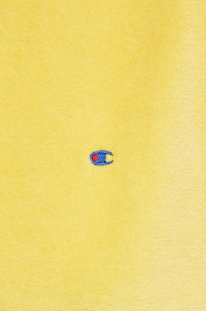 felpa donna con cappuccio Giallo miniatura 5