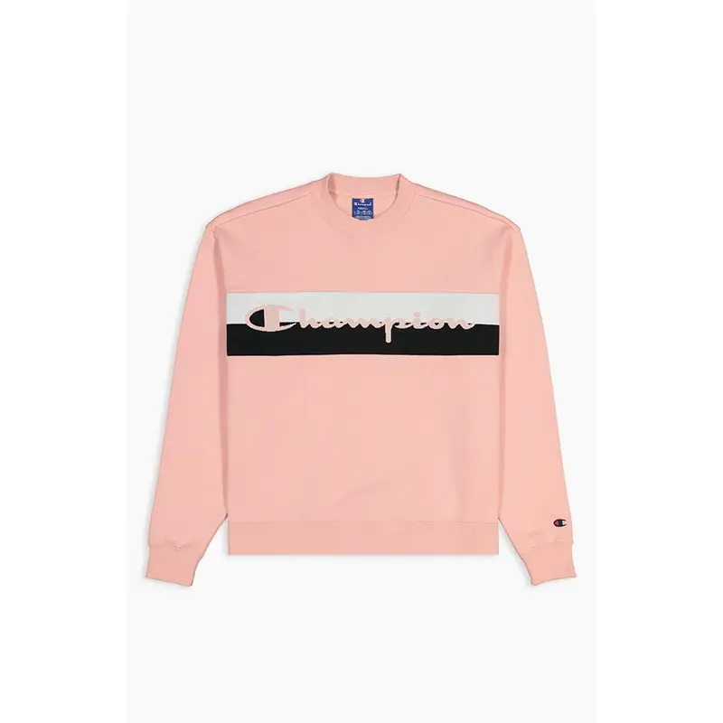 Felpa Palestra Crop Logo Rosa Donna XS