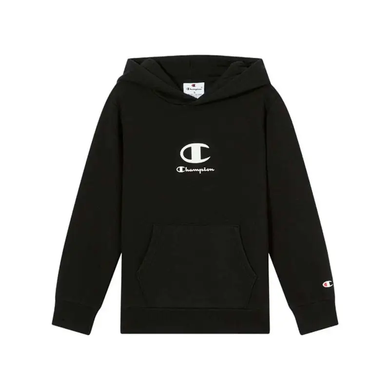 Felpa Palestra Unisex Junior Nero Bambino M