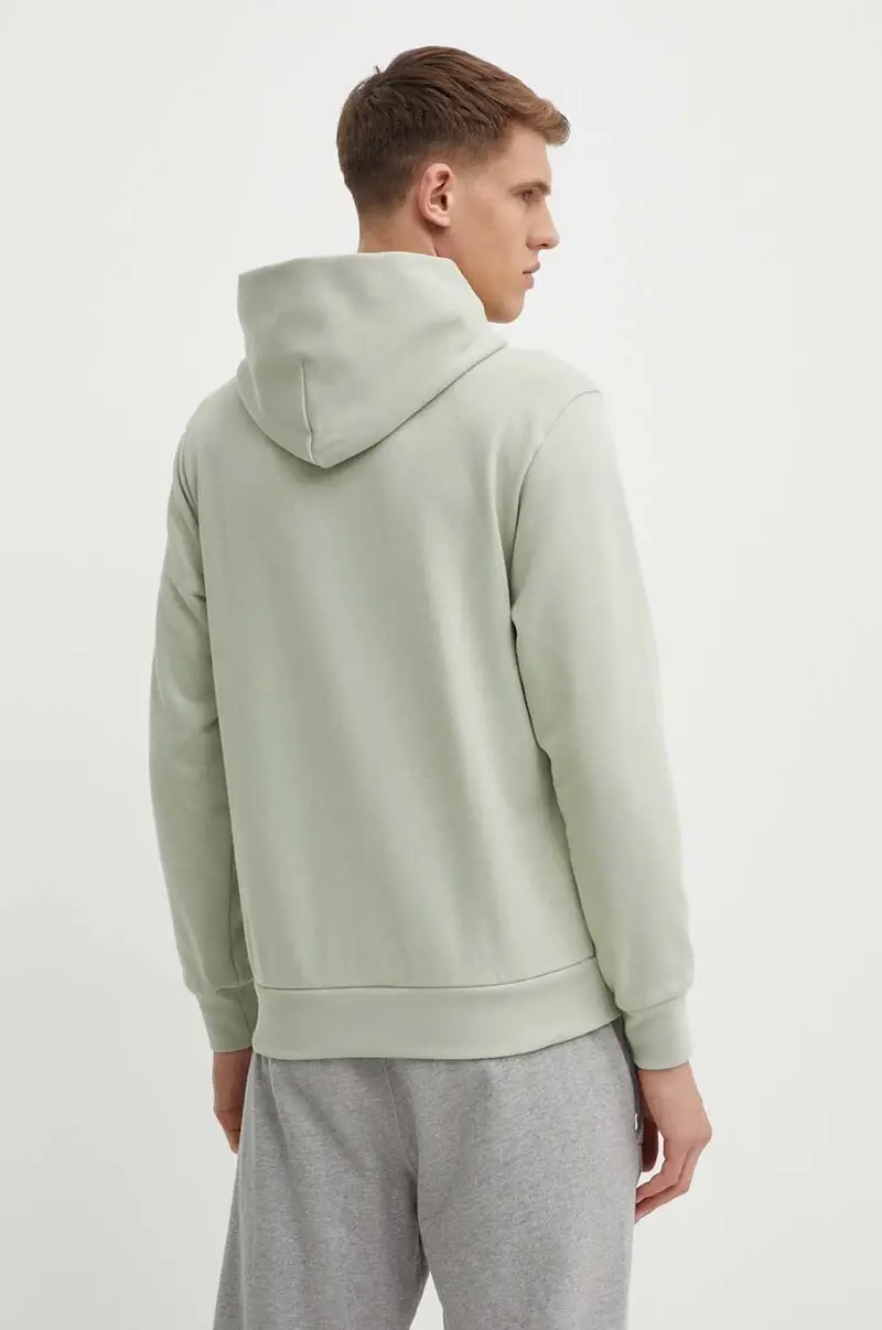 felpa uomo colore verde con cappuccio E20000 miniatura 3