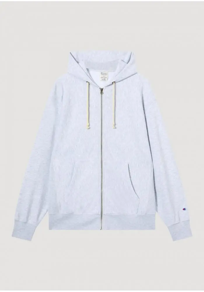 Full Zip Hoodie Sweatshirt GRAY