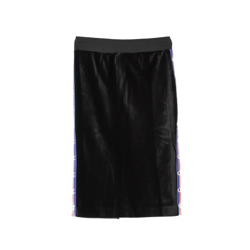 Gonna Lunga Donna Skirt Black