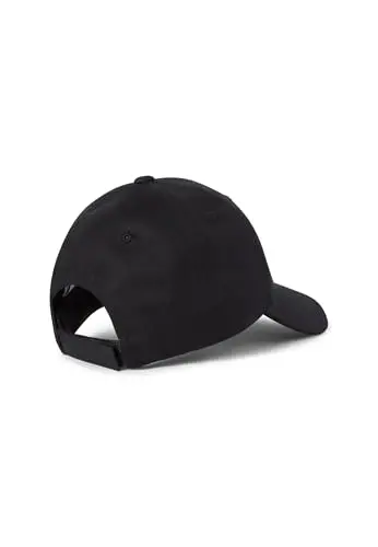 Champion Icons Accessories Junior Caps-802421 Woven Cotton Twill Small Script Logo Cappellino da Baseball, Nero, Taglia miniatura 2