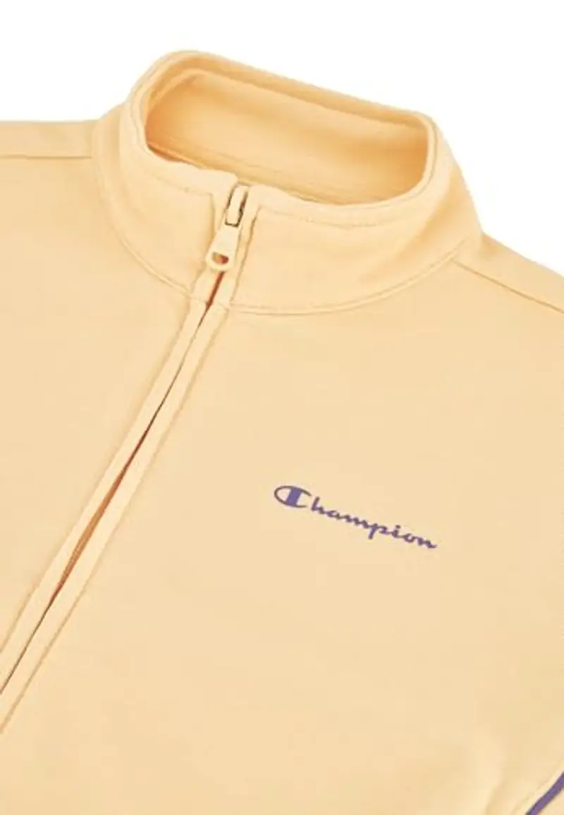 Champion Legacy Girl-Full Zip Sweatsuit Elastic Cuff Tuta da Allenamento, Pink (PS196), 5-6 Years Bambine e Ragazze miniatura 3