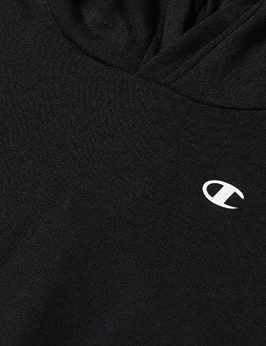 Champion Legacy Legacy Basics B - Ultralight Powerblend Fleece Felpa con Cappuccio, Nero, 13 miniatura 2