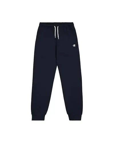 Champion Legacy Legacy Basics B - Ultralight Powerblend Fleece Rib Cuff Pantaloni da Tuta, Blu Marino, 11