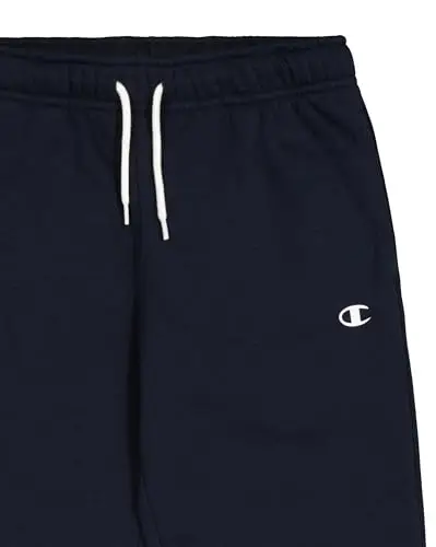 Champion Legacy Legacy Basics B - Ultralight Powerblend Fleece Rib Cuff Pantaloni da Tuta, Blu Marino, 11 miniatura 3
