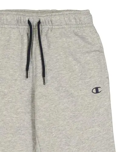 Champion Legacy Legacy Basics B - Ultralight Powerblend Fleece Rib Cuff Pantaloni da Tuta, Grigio Melange Chiaro, 5 miniatura 3
