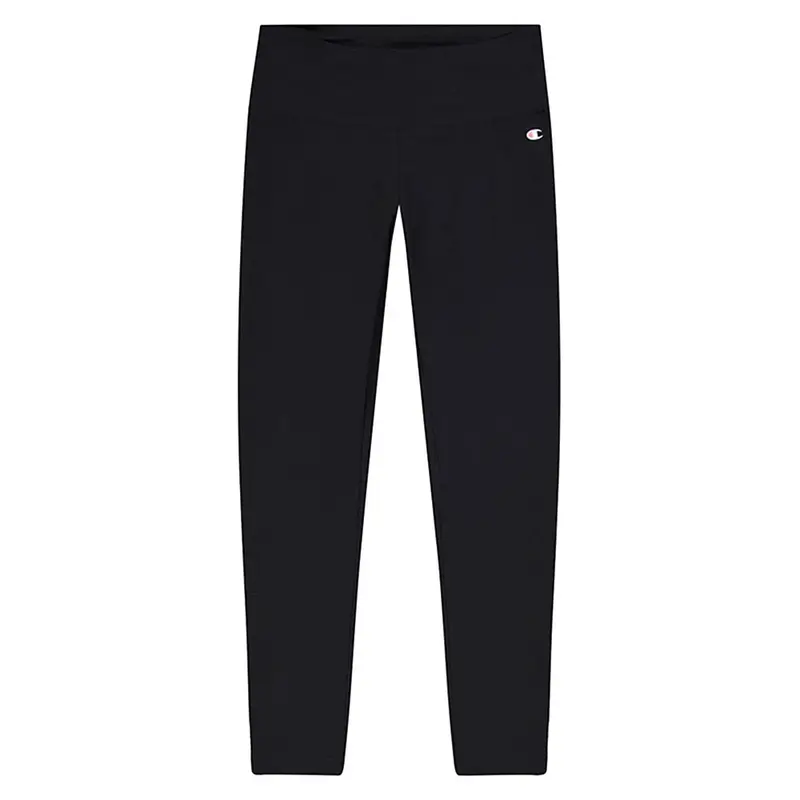 Leggings Vita Alta Nero Logo Donna XS