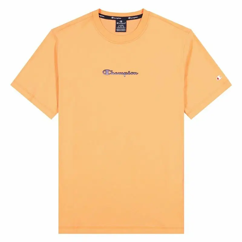Maglia a Maniche Corte Champion Crewneck Arancio | Champion Arancione