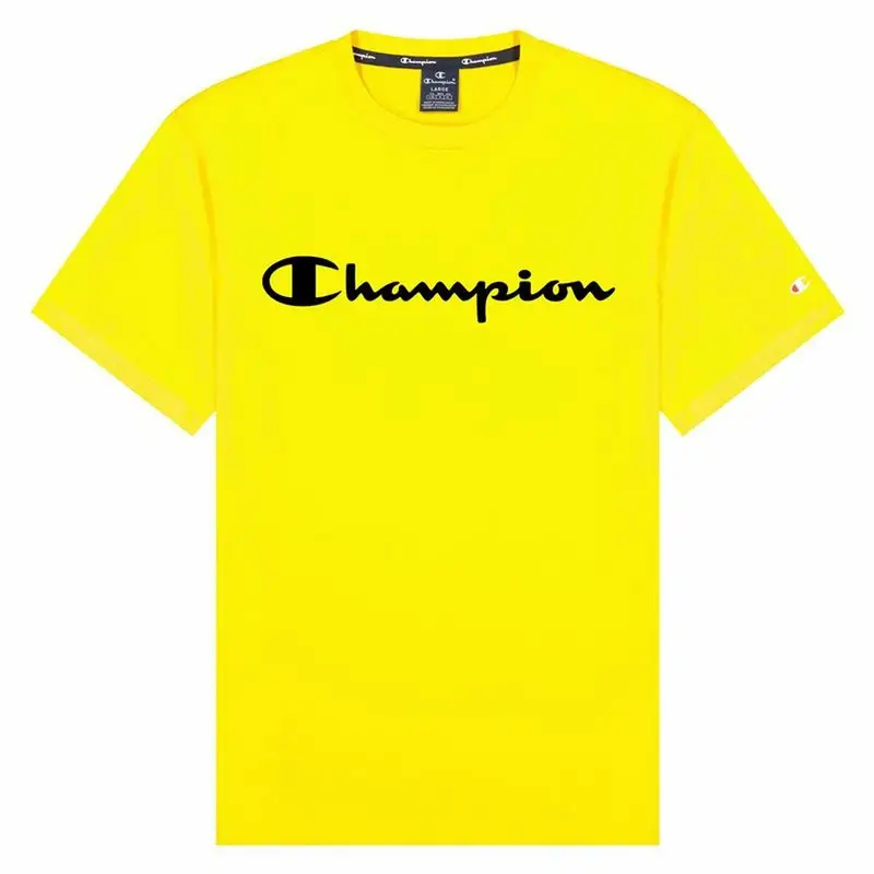 Maglia a Maniche Corte Champion Crewneck M Giallo | Champion