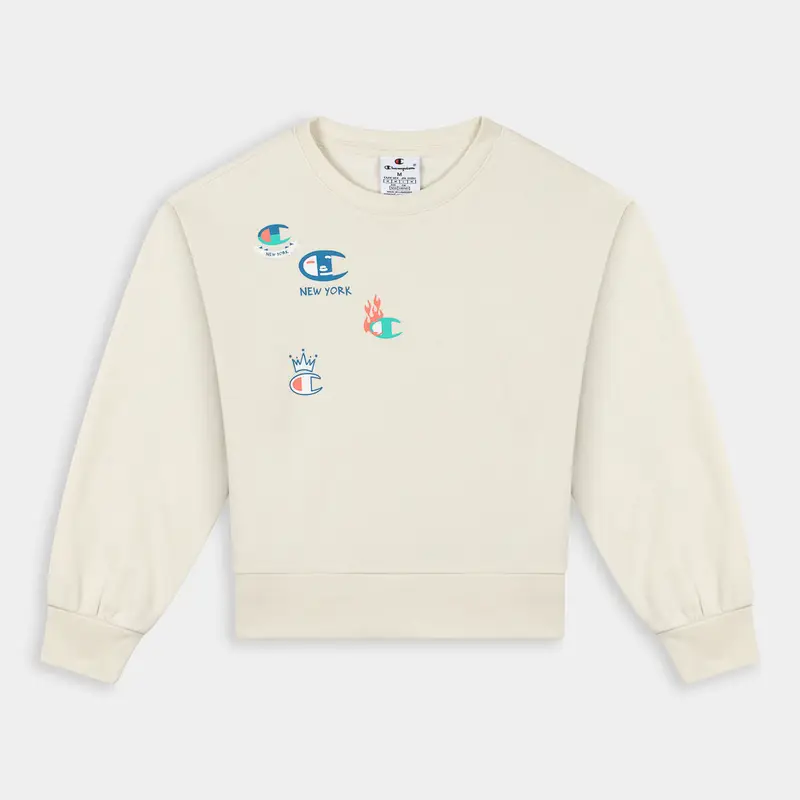 Champion Felpe Bambina Bianco 3036002